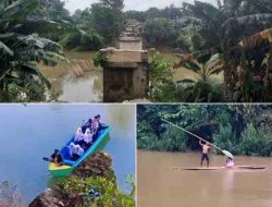 Dana Hibah Miliaran Untuk Kegiatan MTQ, Jembatan Pakere Maros Tunggu Mukjizat Untuk Realisasi Perbaikan