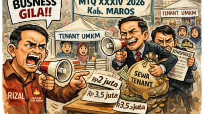 Kegiatan MTQ di Maros Belum Mulai, Bisnis Sudah Berjalan, Zona Merah : Konspirasi Bisnis Rugikan UMKM Serta Coreng Syiar Islam