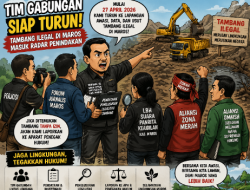 Tim Gabungan Siap Turun, Tambang Ilegal di Maros Masuk Radar Penindakan