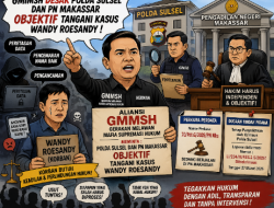 Aliansi GMMSH Desak Polda Sulsel dan PN Makassar Objektif Tangani Kasus Wandy Roesandy Korban Atas Oknum Bank Mandiri