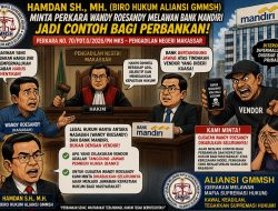 PN Makassar Diharapkan Tegakkan Keadilan dalam Perkara Wandy Roesandy vs Bank Mandiri