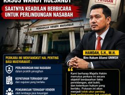 Di Ujung Putusan, Kasus Wandy Roesandy Jadi Sorotan: Masyarakat Menanti Keadilan Berbicara