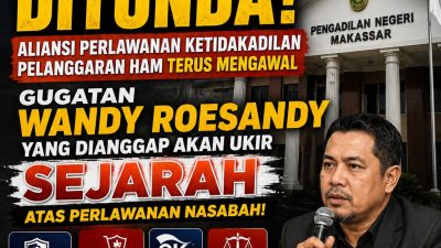 PN Makassar Jadi Sorotan, Gugatan Wandy Roesandy Akan Ukir Sejarah Perlindungan Konsumen
