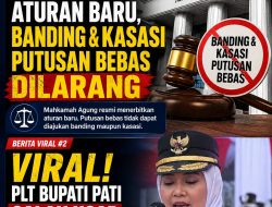 MA Terbitkan SEMA Nomor 4 Tahun 2026, Vonis Bebas Tak Bisa Banding dan Kasasi