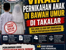 Viral Pernikahan Anak di Bawah Umur di Takalar, KUA Pastikan Tidak Tercatat Secara Hukum