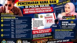 Rentetan Laporan Dugaan Pencemaran Nama Baik di Polda Sulsel, Ryan Latief Minta Kepolisian Jadi Perisai Keadilan Rakyat