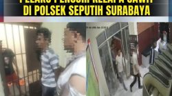Aliansi Serta Garpindo Minta Polres Lampung Tengah Tangkap Pelaku Yang Lakukan Pengeroyokan Serta  Mengeluarkan Paksa Tahanan di Polsek Seputih Surabaya