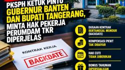 PKSPH Soroti Dugaan Ketidakjelasan Status Pekerja Perumdam TKR, Gubernur Banten dan Bupati Tangerang Diharapkan Hadir