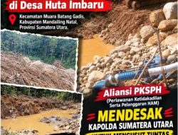 Tambang Emas Diduga Ilegal di Huta Imbaru Disorot, PKSPH Desak Kapolda Sumut Usut Tuntas